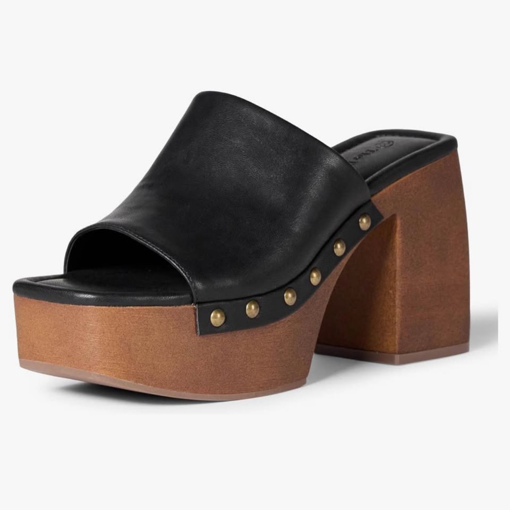 Millie Platform Black And Brown Ligh Weight